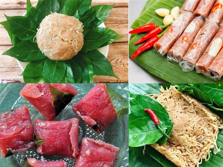 Lai Vung: Delicious traditional fermented pork roll (nem chua) dishes