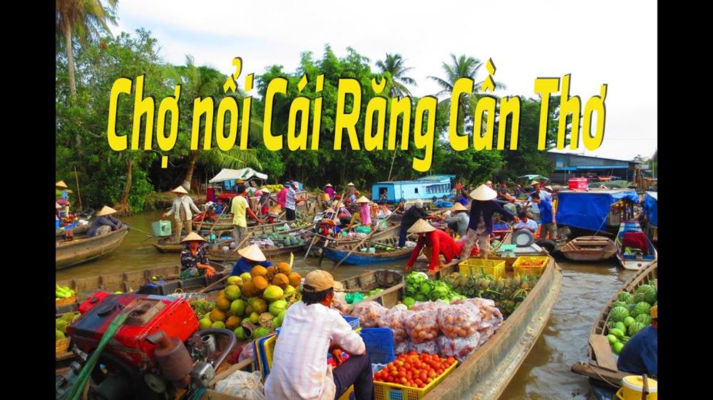 CAI RANG FLOATING MARKET