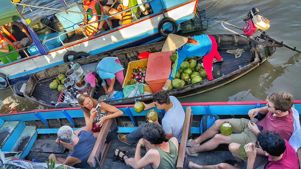 Cai Rang Floating Market (chợ nổi Cái Răng, Cần Thơ)